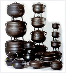 Cast Iron Cooking Cauldrons