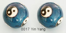 Therapy ball 40mm - Yin Yang #0017 - 2 ball set