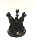 Bastet Cat Crystal Ball Stand - For 50mm ball