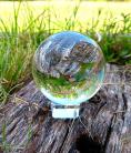 4 in round Crystal Ball (110mm) - Clear