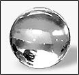100mm Clear Acrylic Ball (3.97 inch)